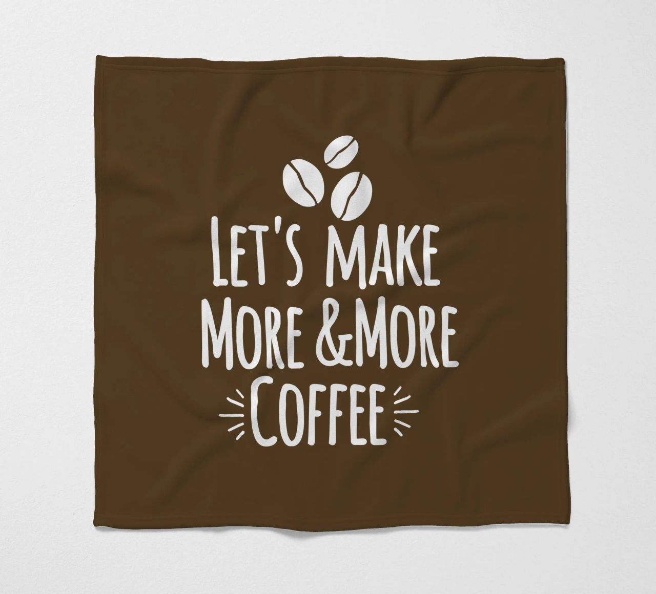 Let's make more and more coffee coperta in pile da happieeagle