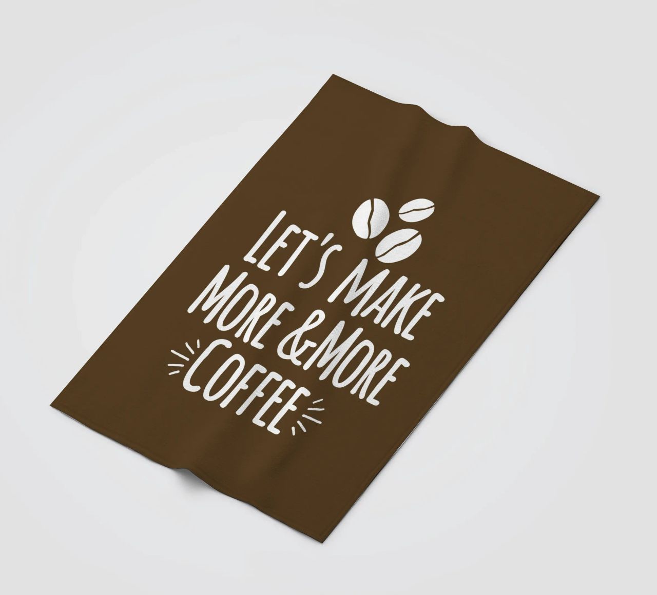 Let's make more and more coffee coperta in pile da happieeagle