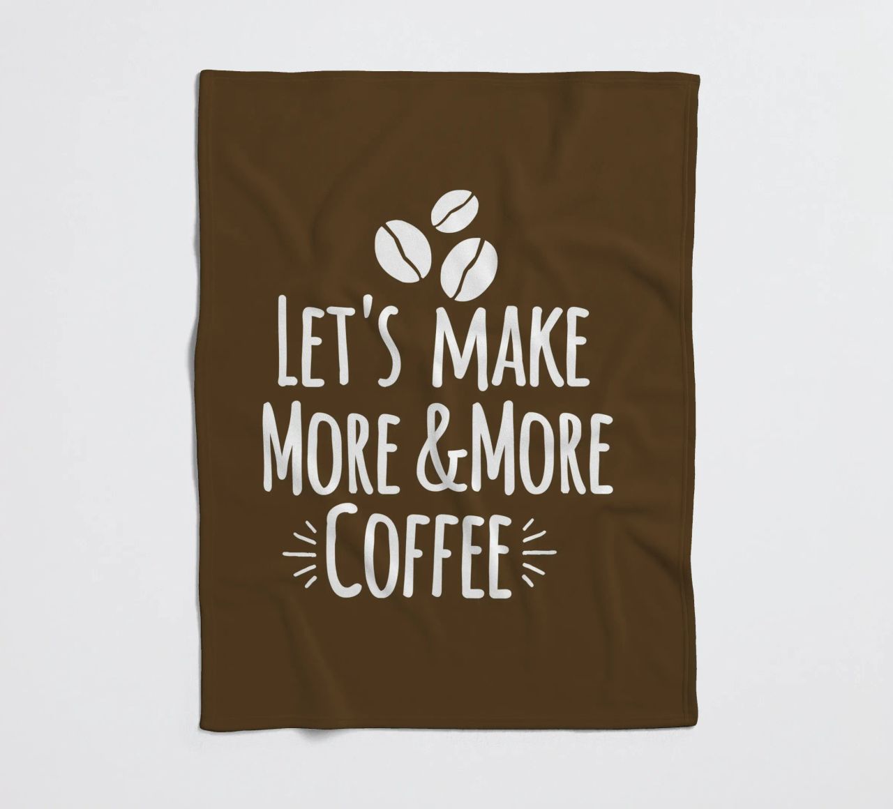 Let's make more and more coffee coperta in pile da happieeagle