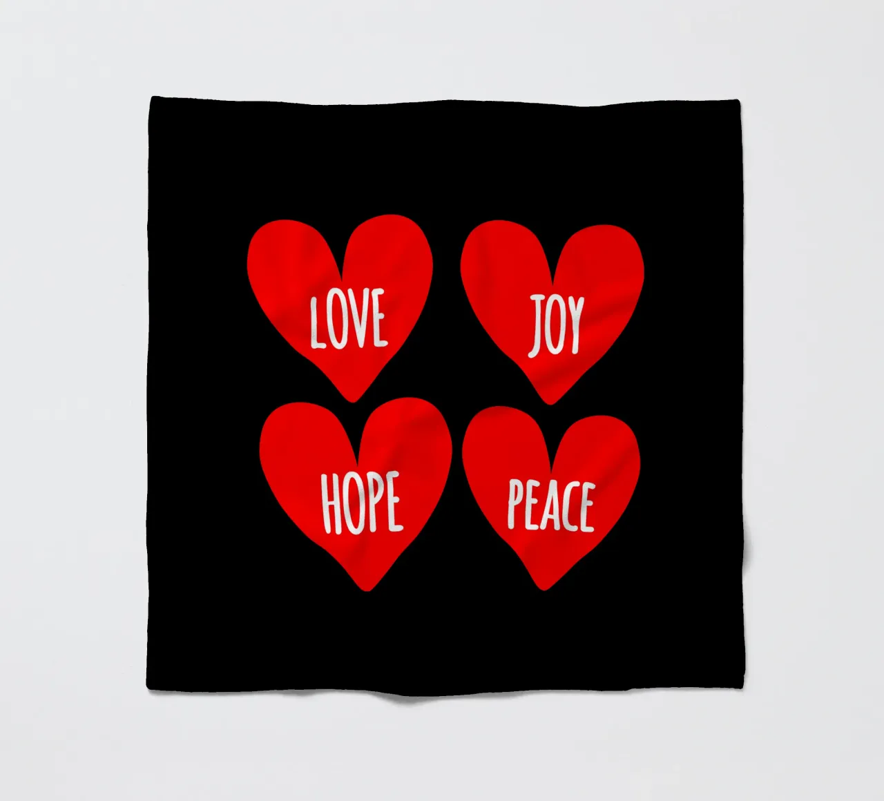 Love joy hope peace coperta in pile da happieeagle