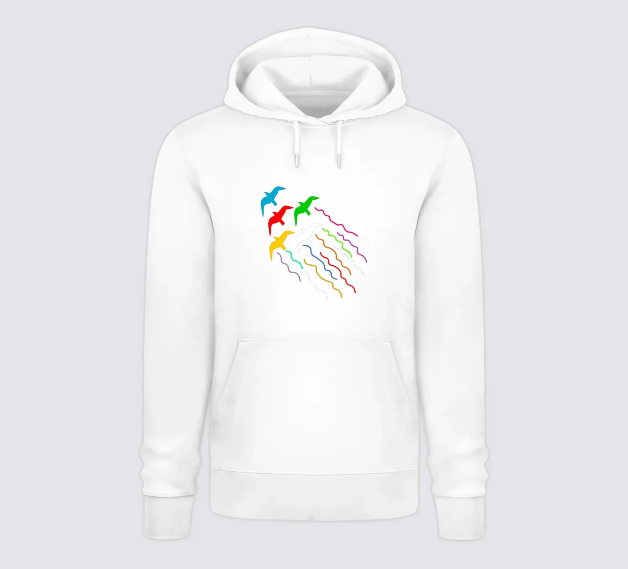 Magical flying birds felpa con cappuccio da happieeagle