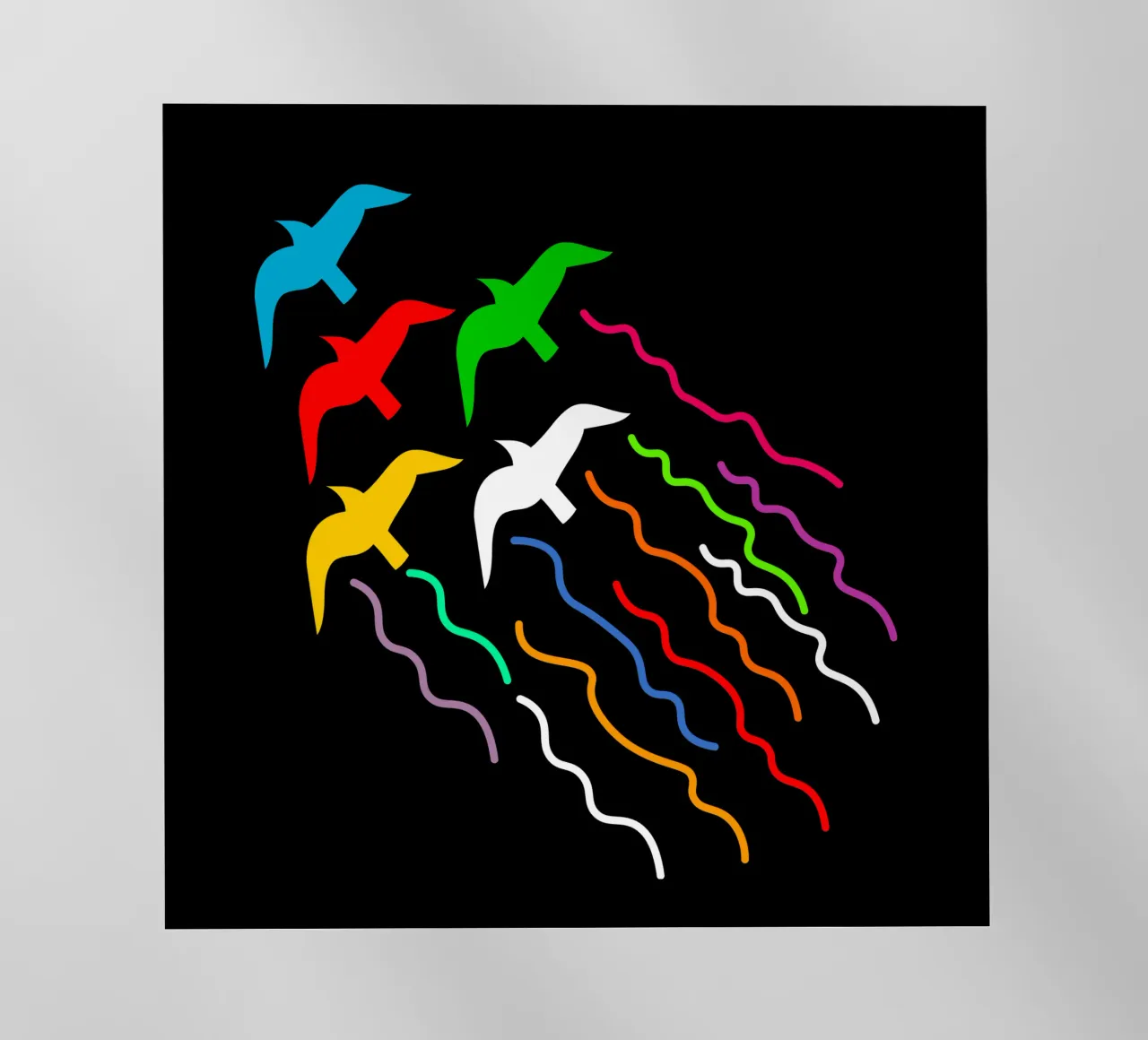 Magical flying birds pellicola backlit da happieeagle