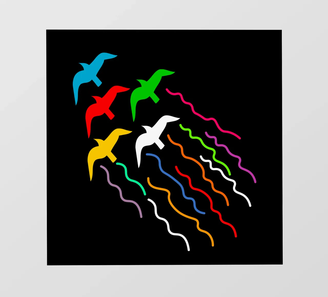 Magical flying birds pellicola backlit da happieeagle