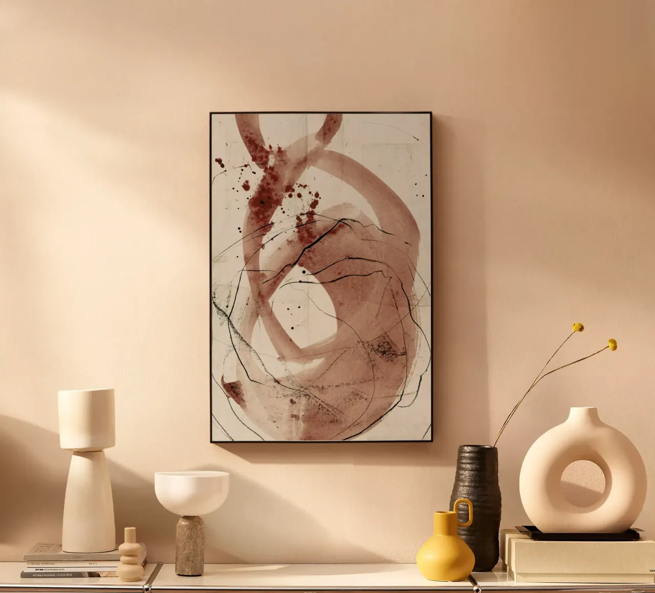 Line And Form plexiglass da IRIS LEHNHARDT FINE ART