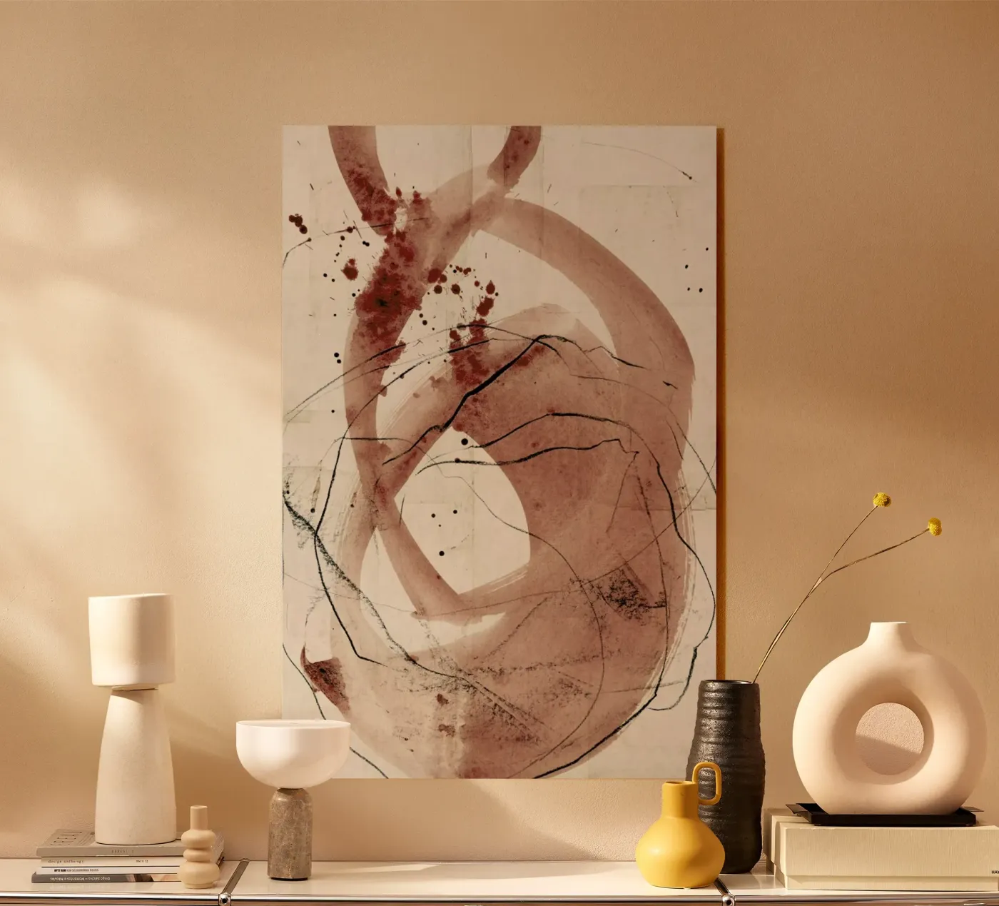 Line And Form Acryl-Glas von IRIS LEHNHARDT FINE ART