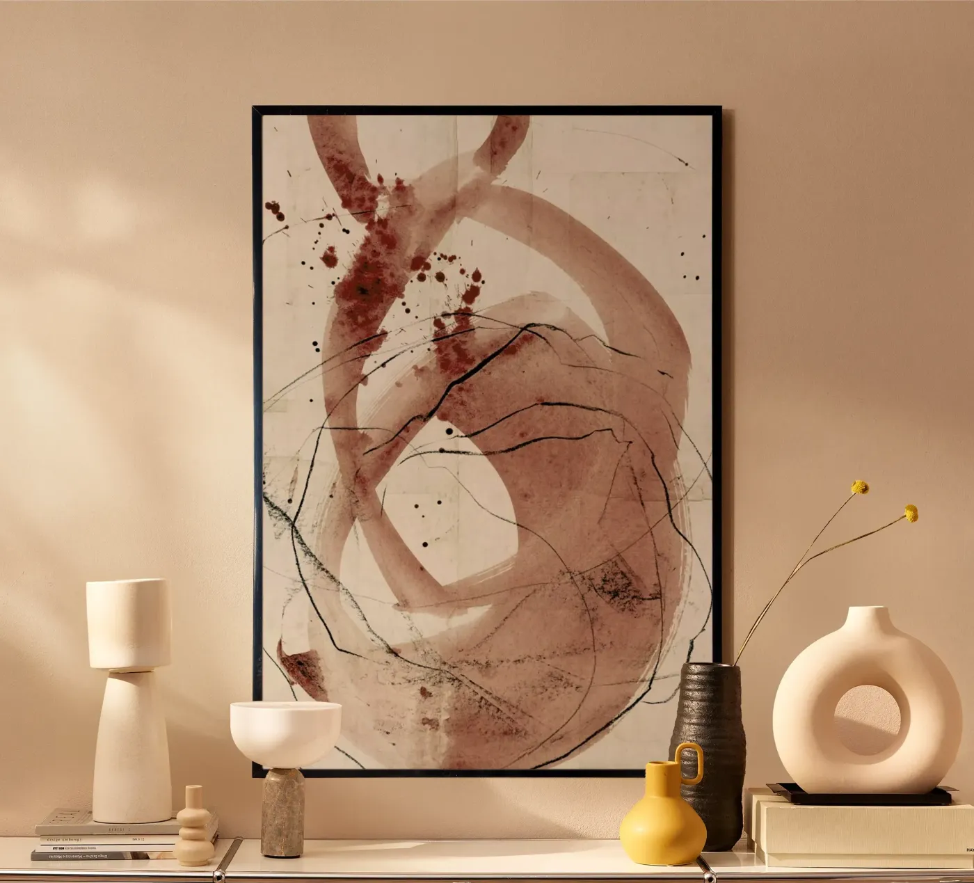 Line And Form poster van IRIS LEHNHARDT FINE ART