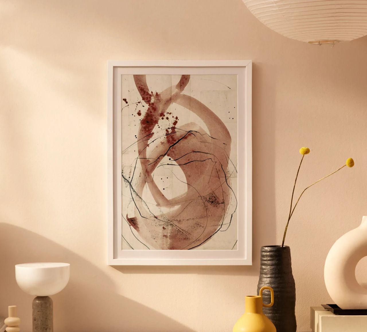 Line And Form Poster von IRIS LEHNHARDT FINE ART