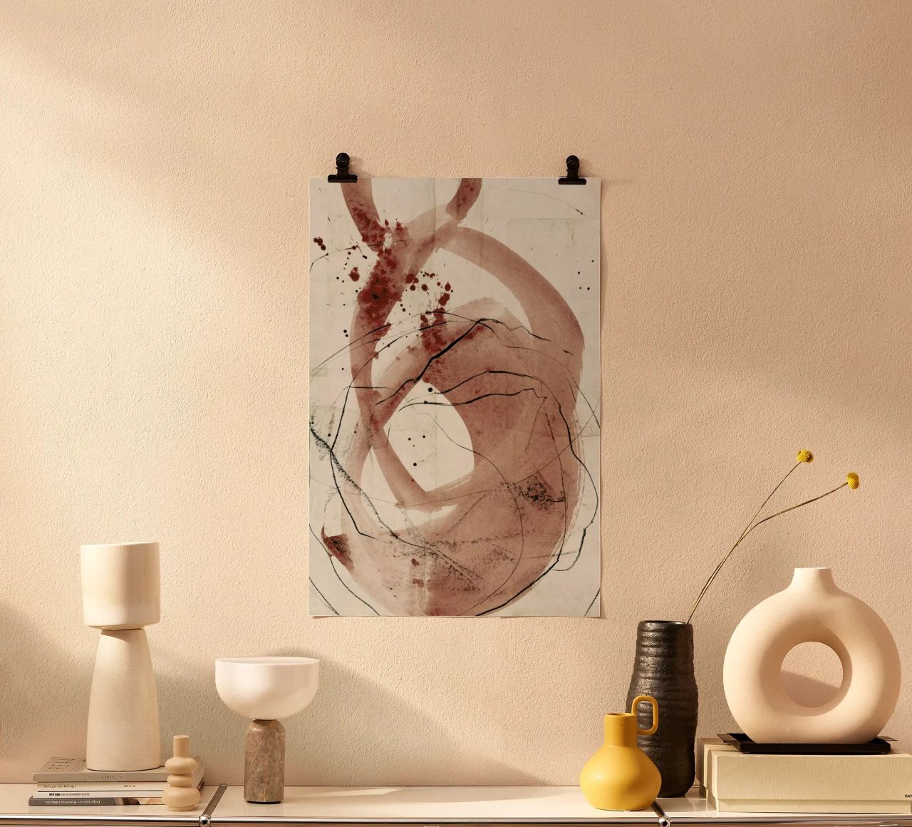 Line And Form Poster von IRIS LEHNHARDT FINE ART