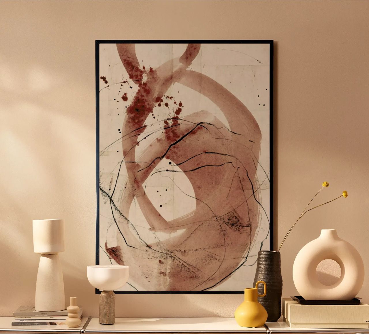 Line And Form Poster von IRIS LEHNHARDT FINE ART