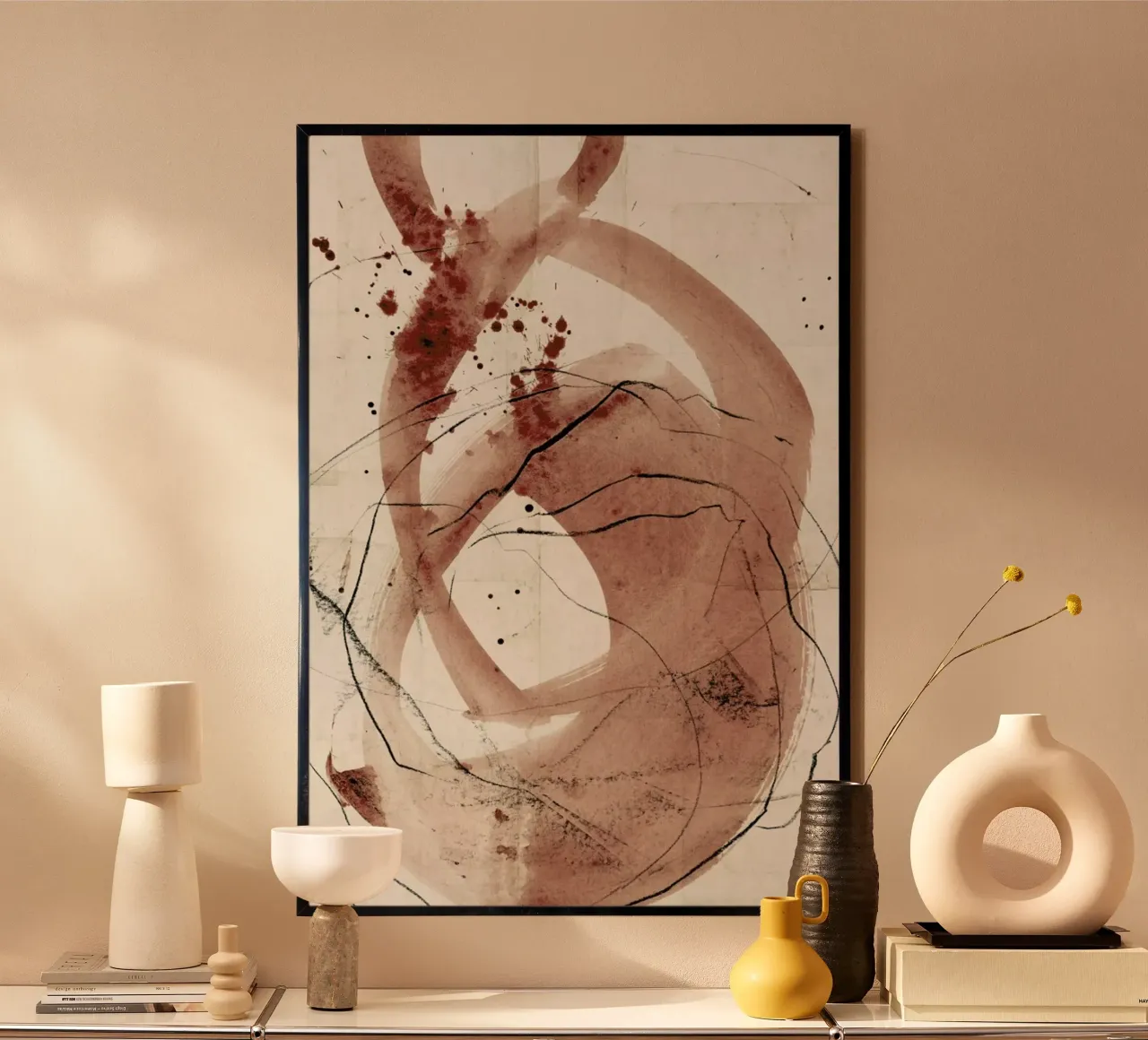 Line And Form poster da IRIS LEHNHARDT FINE ART