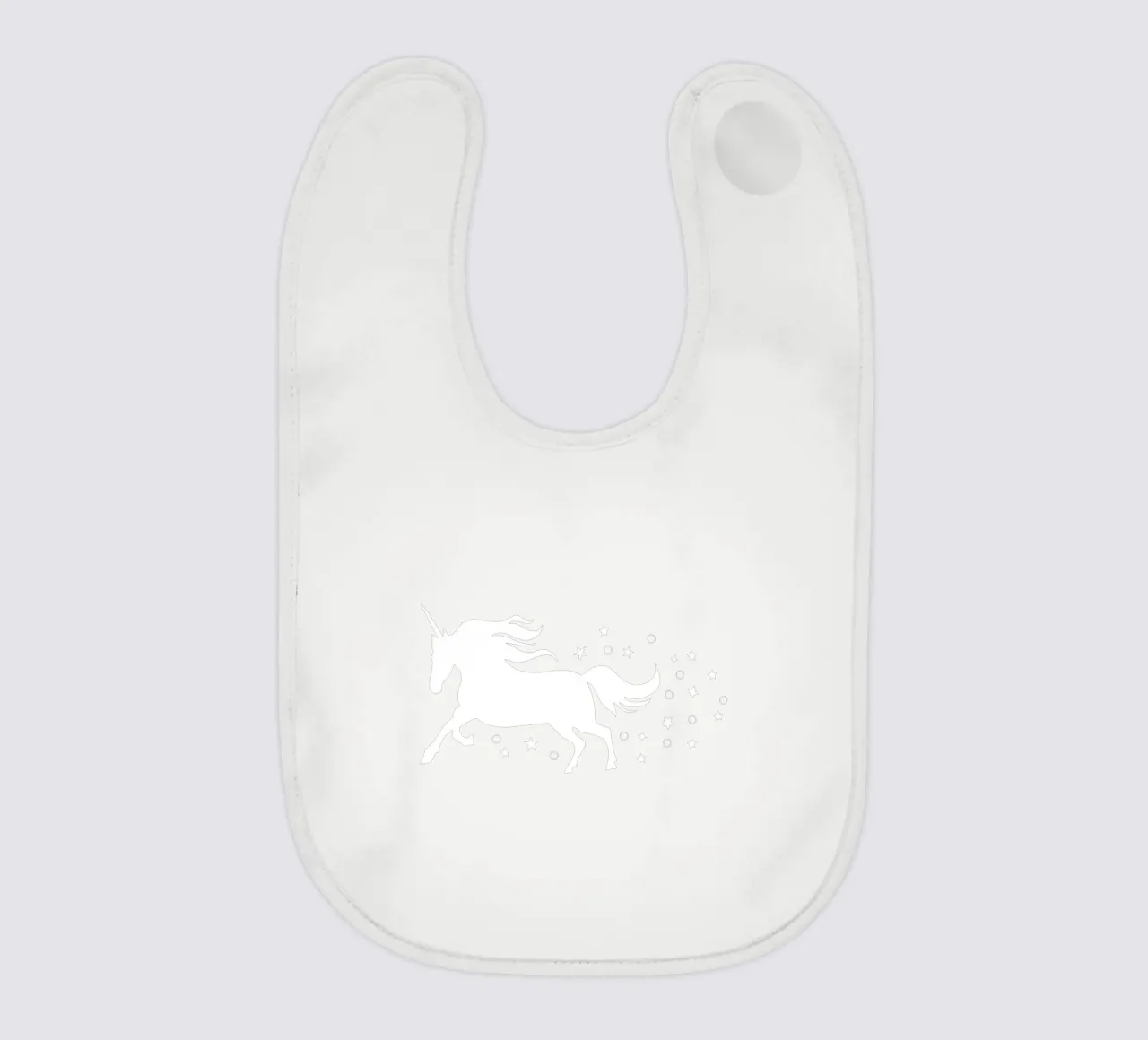 Magical running unicorn bavaglino da happieeagle