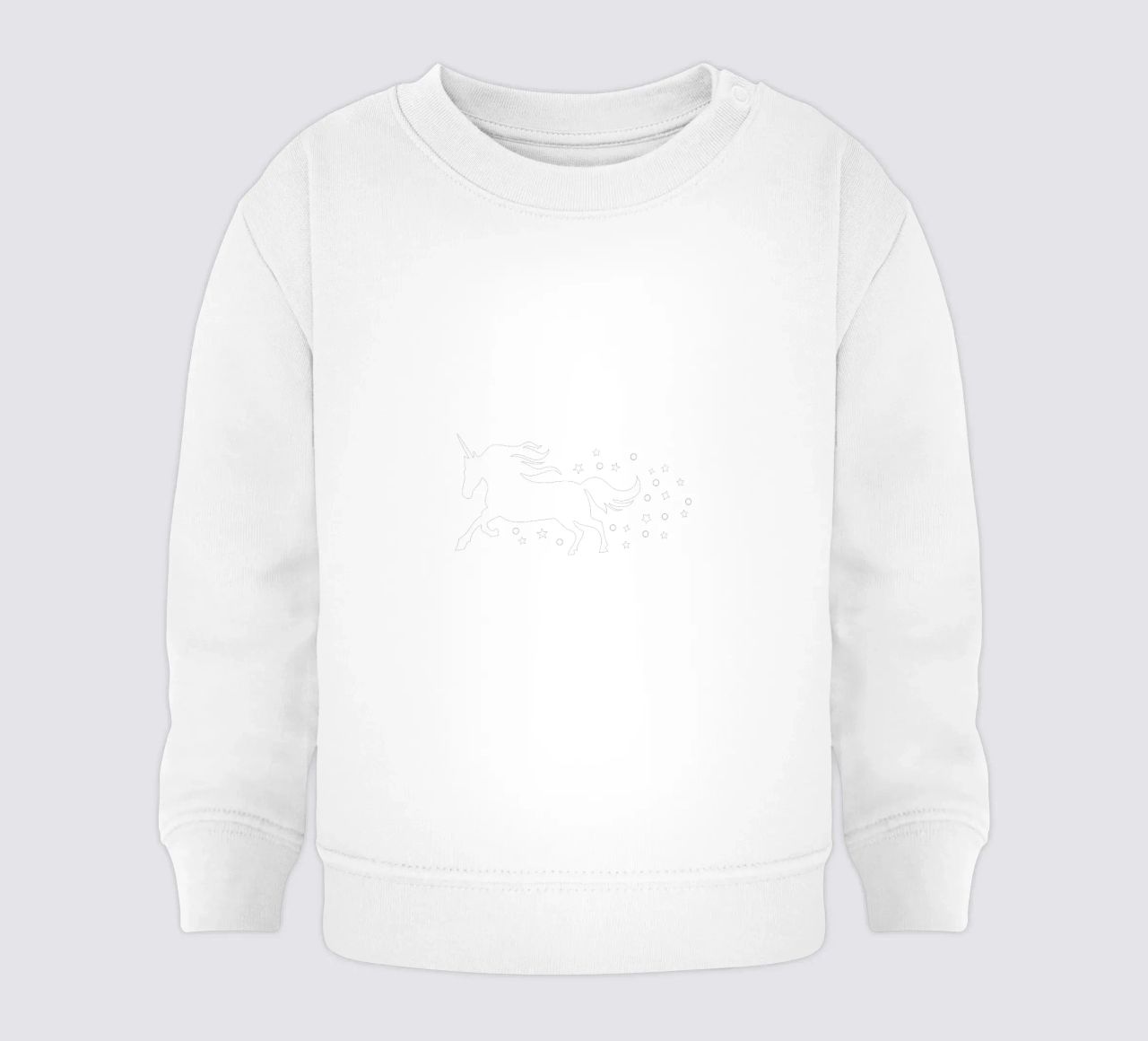 Magical running unicorn felpa neonato da happieeagle