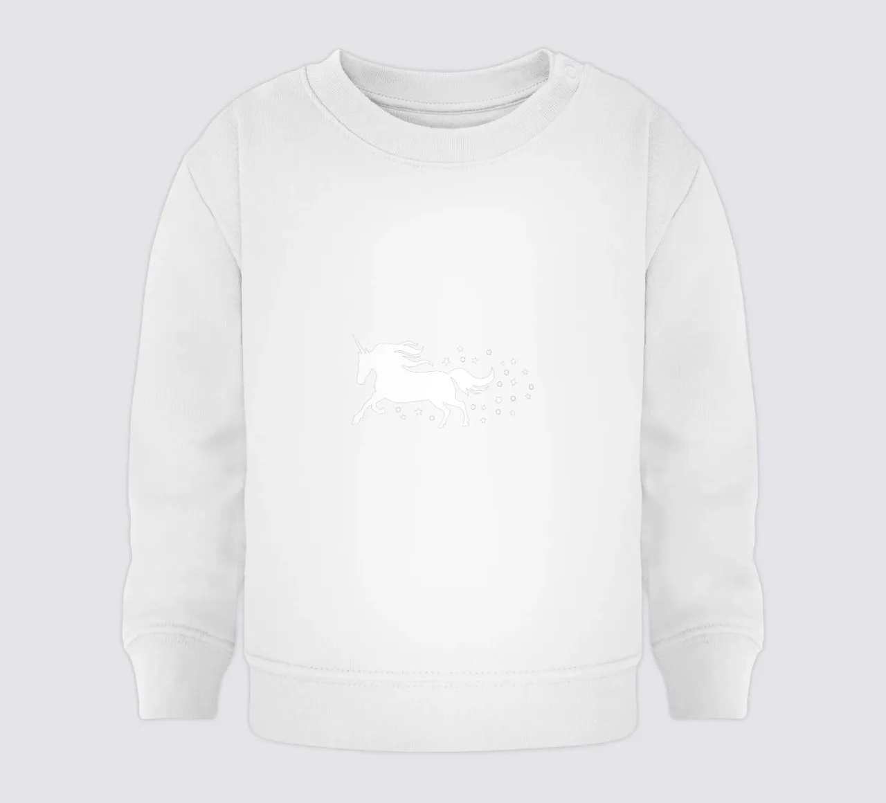 Magical running unicorn felpa neonato da happieeagle