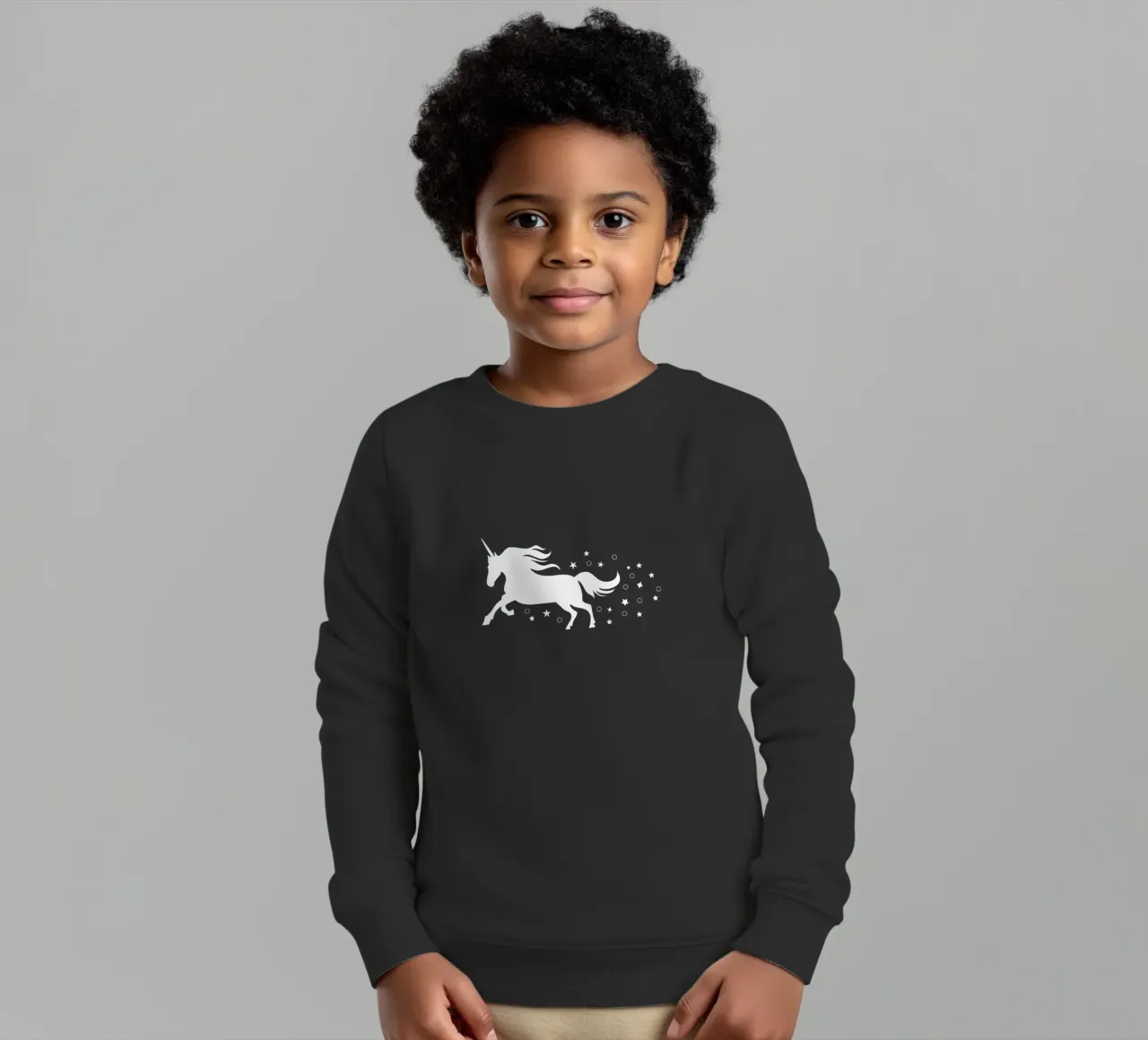 Magical running unicorn felpa bambino da happieeagle