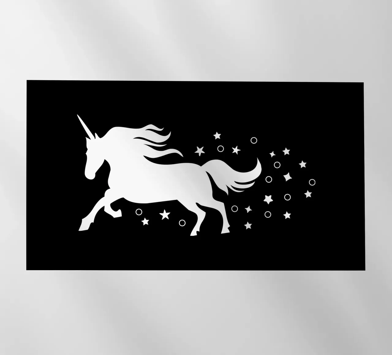 Magical running unicorn pellicola backlit da happieeagle