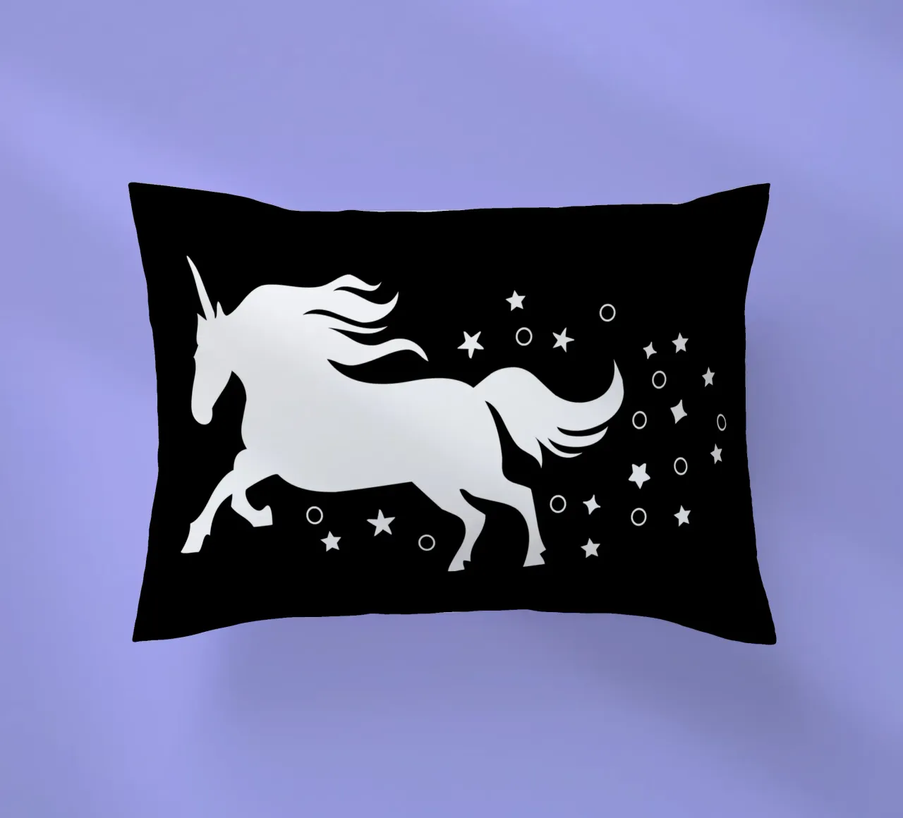Magical running unicorn cuscino da happieeagle