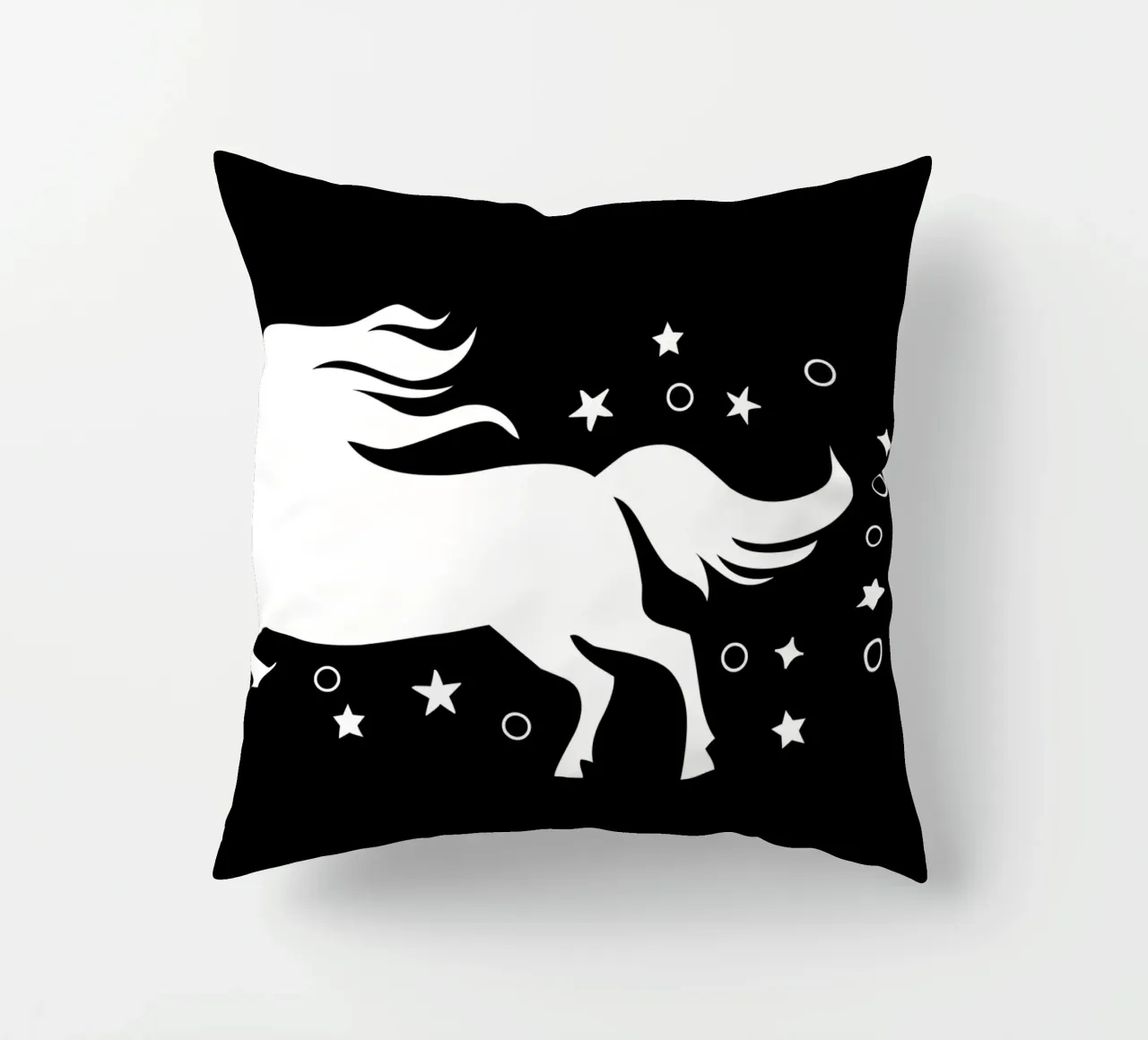Magical running unicorn cuscino da happieeagle