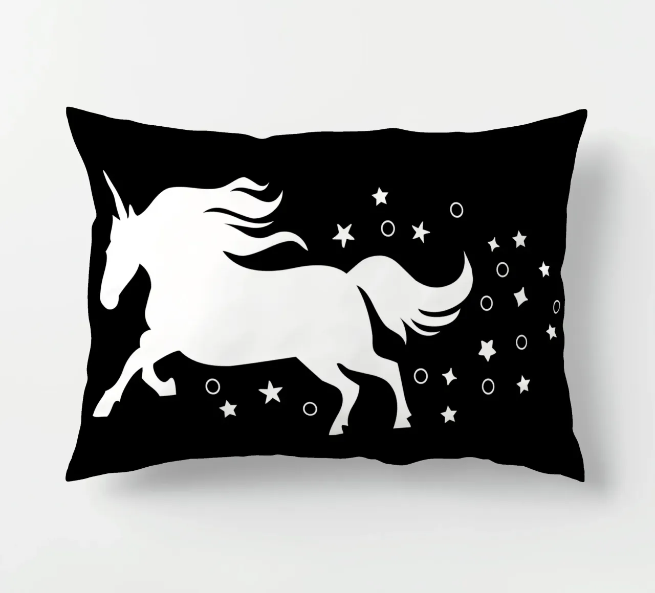 Magical running unicorn cuscino da happieeagle