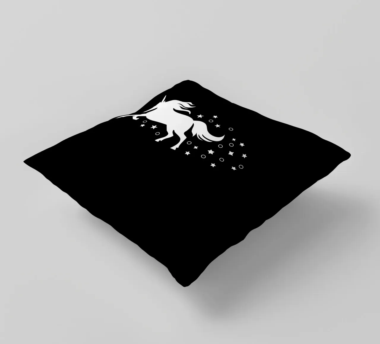 Magical running unicorn cuscino da happieeagle