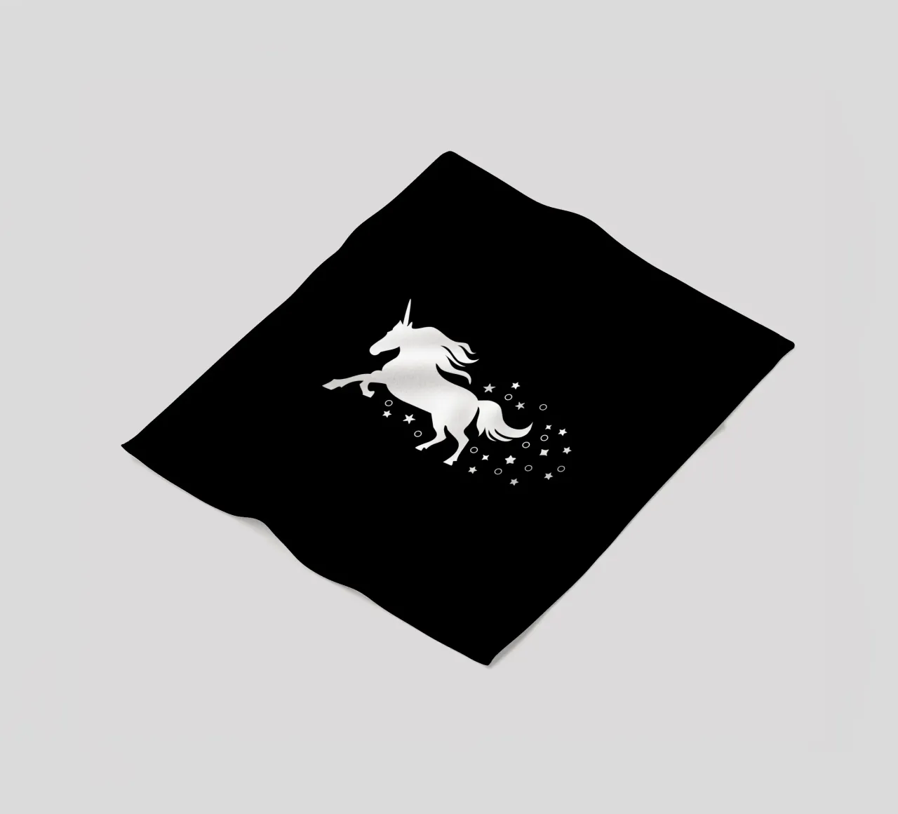 Magical running unicorn coperta in pile da happieeagle