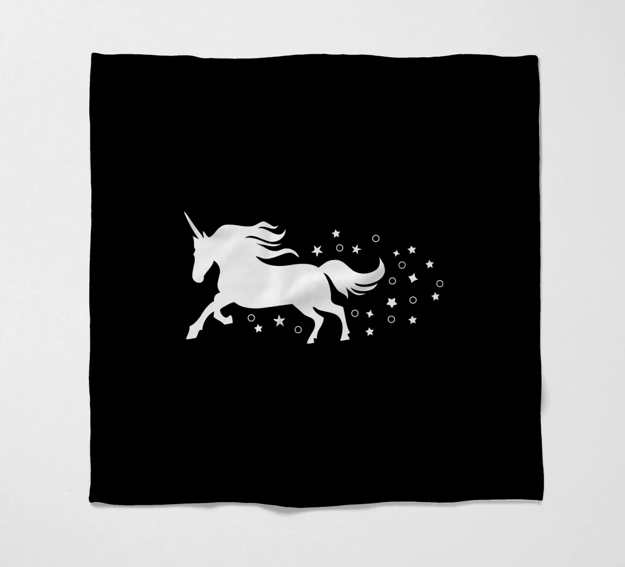 Magical running unicorn coperta in pile da happieeagle