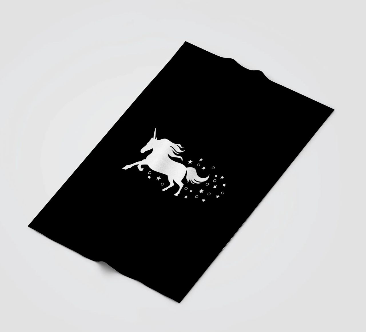Magical running unicorn coperta in pile da happieeagle