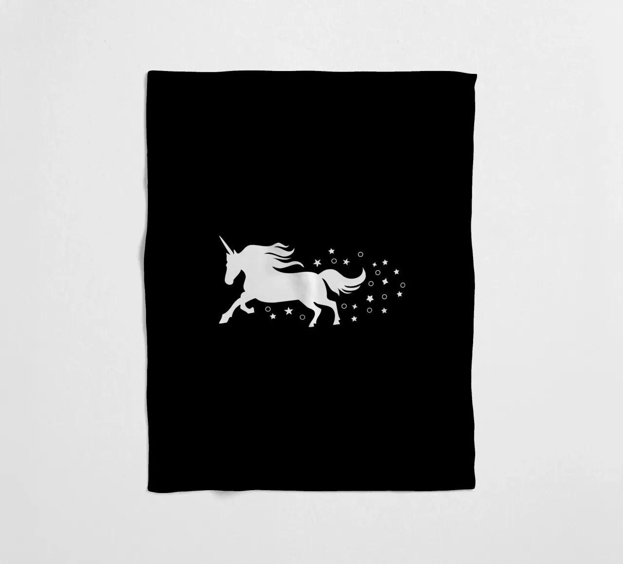 Magical running unicorn coperta in pile da happieeagle