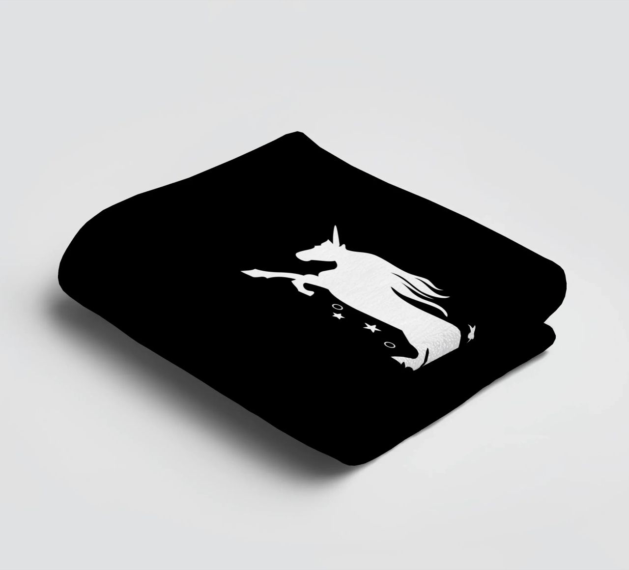 Magical running unicorn asciugamano da bagno da happieeagle