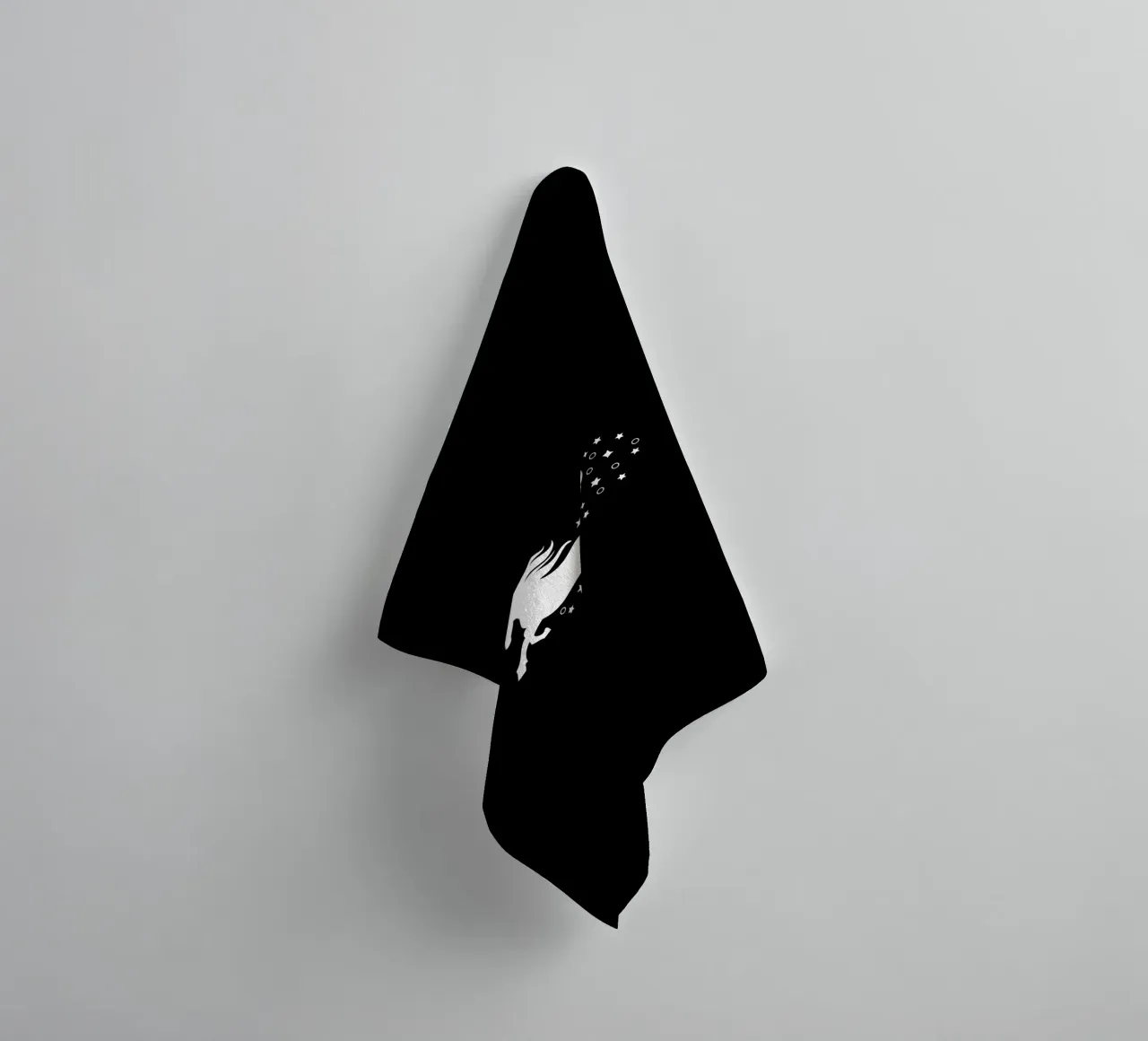 Magical running unicorn towel by happieeagle