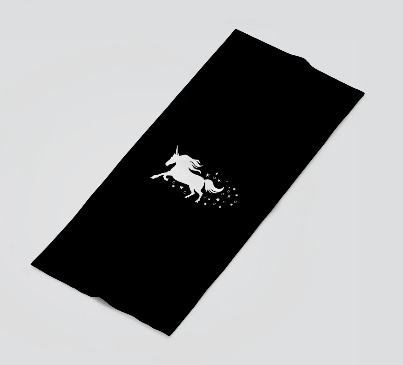 Magical running unicorn telo mare da happieeagle