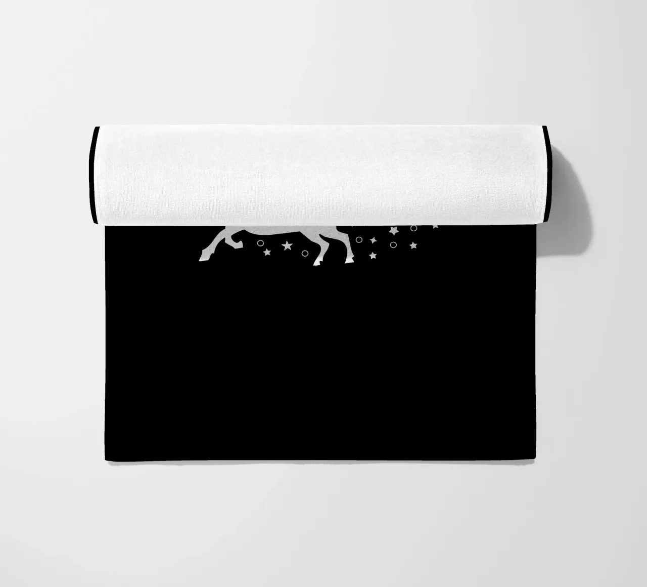 Magical running unicorn telo mare da happieeagle