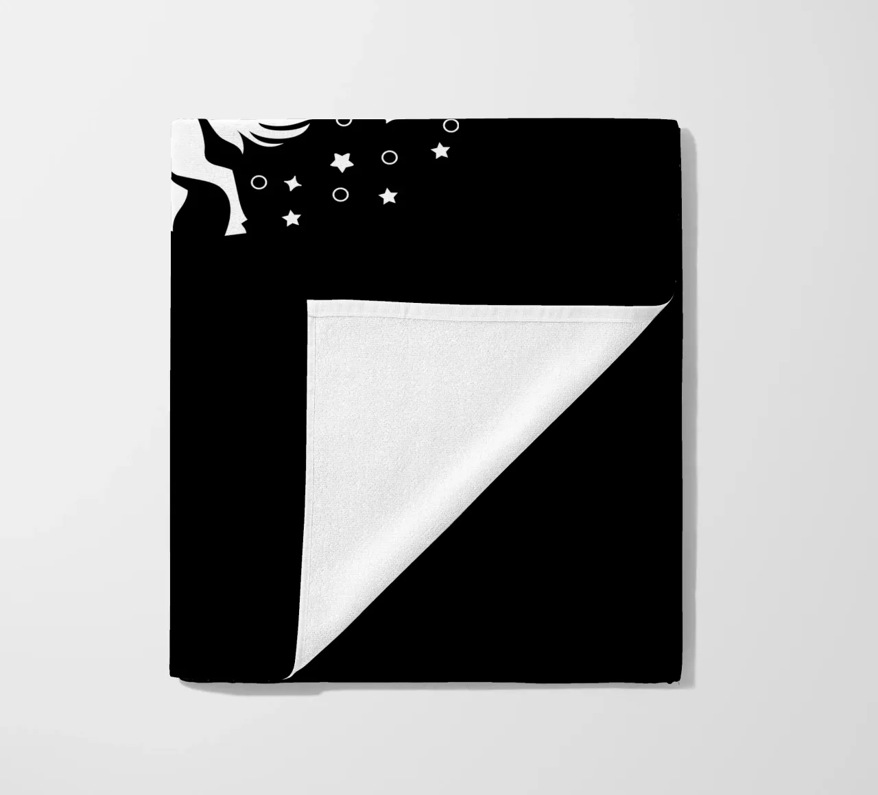 Magical running unicorn telo mare da happieeagle