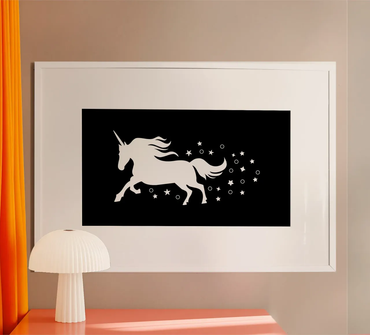 Magical running unicorn carta hahnemühle da happieeagle