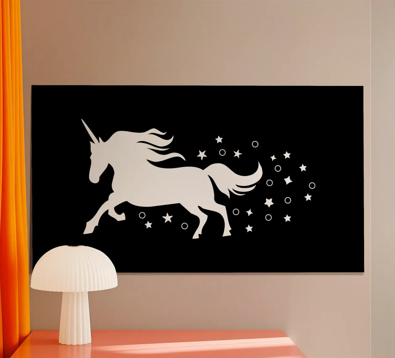 Magical running unicorn hahnemühle by happieeagle