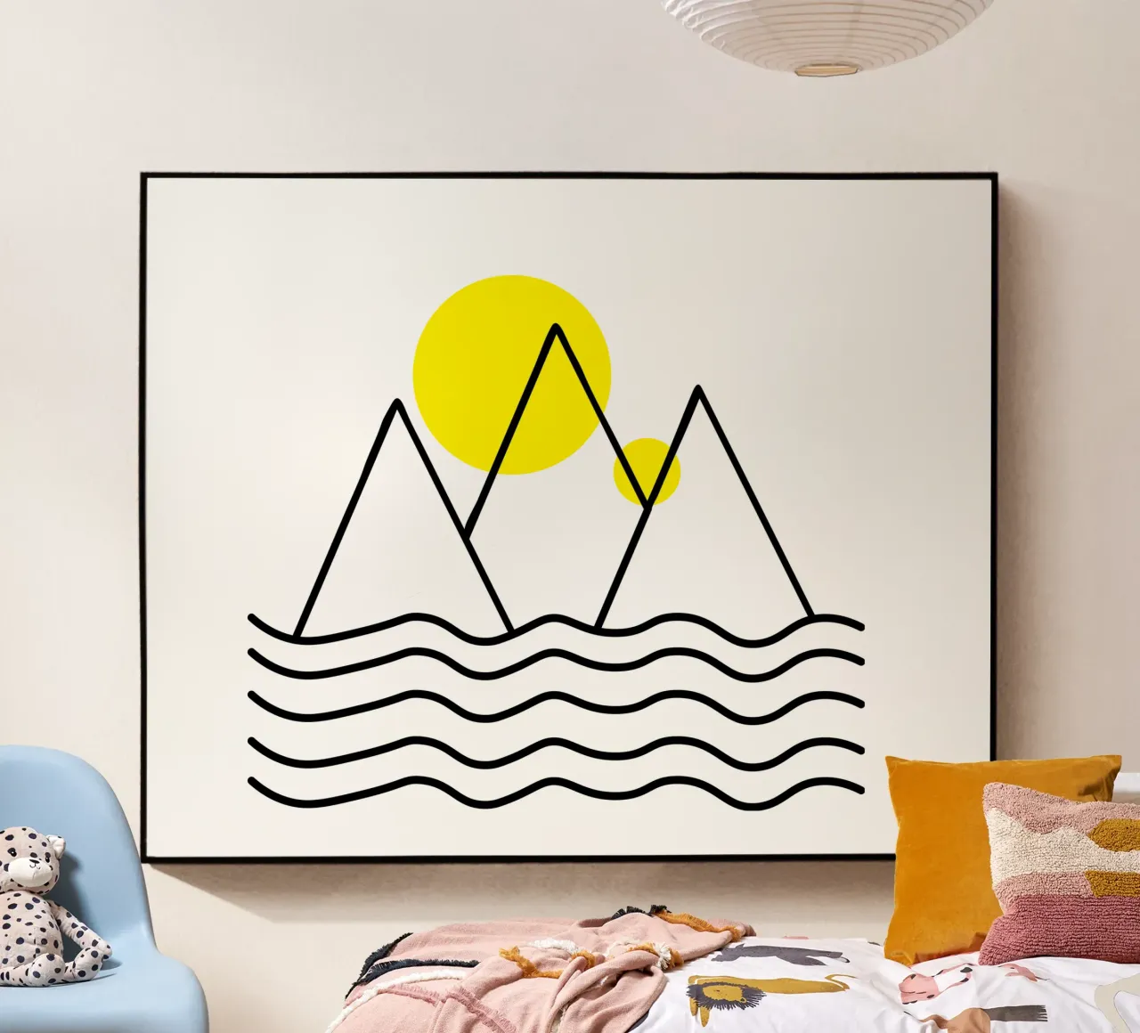 Mountains by the sea plexiglass da happieeagle