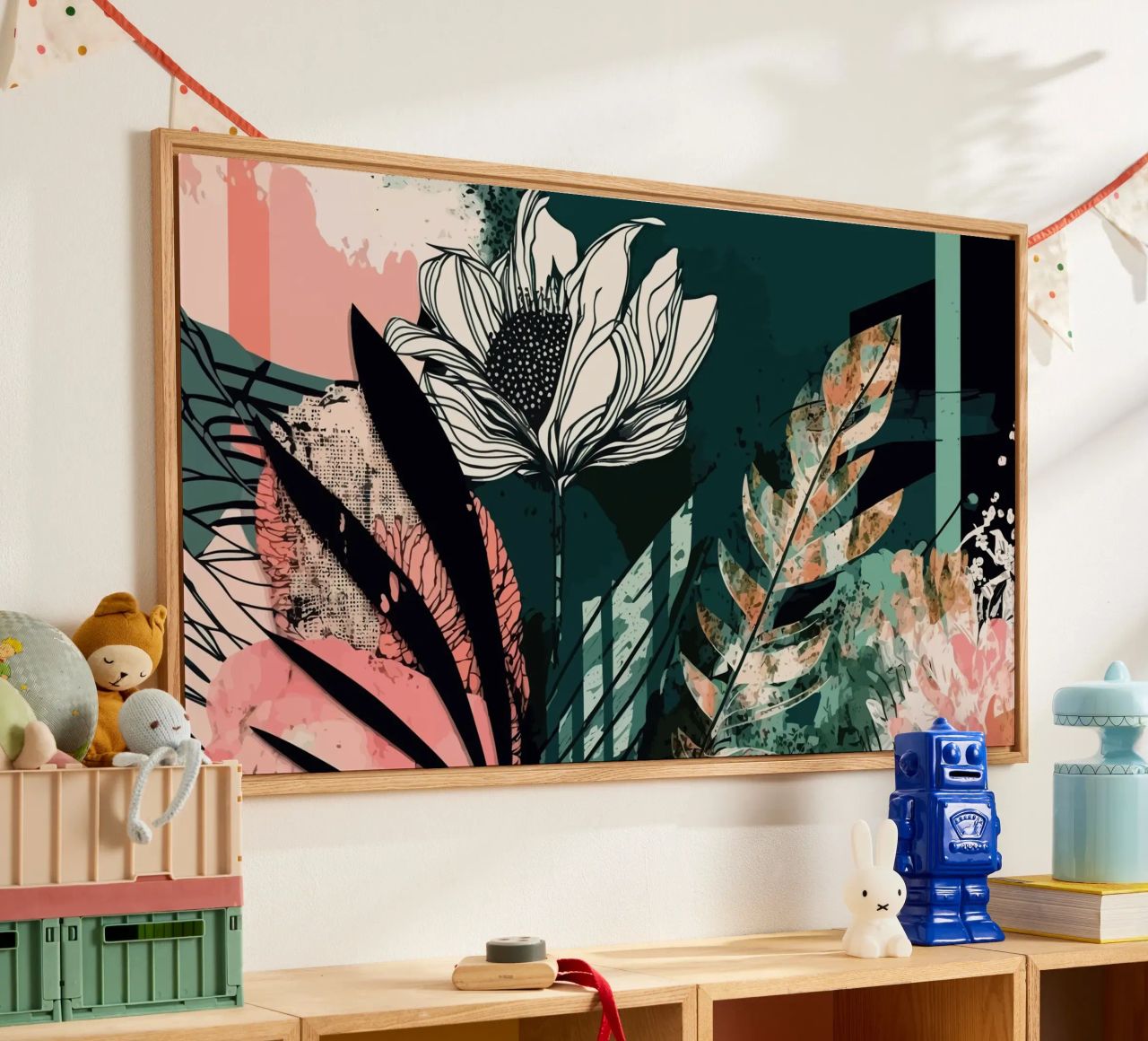 Abstract Foliage metacrilato de Artsy Bessy