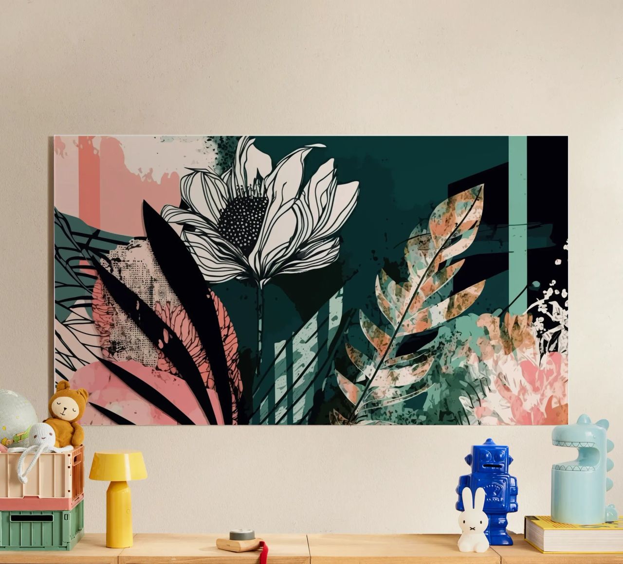 Abstract Foliage metacrilato de Artsy Bessy