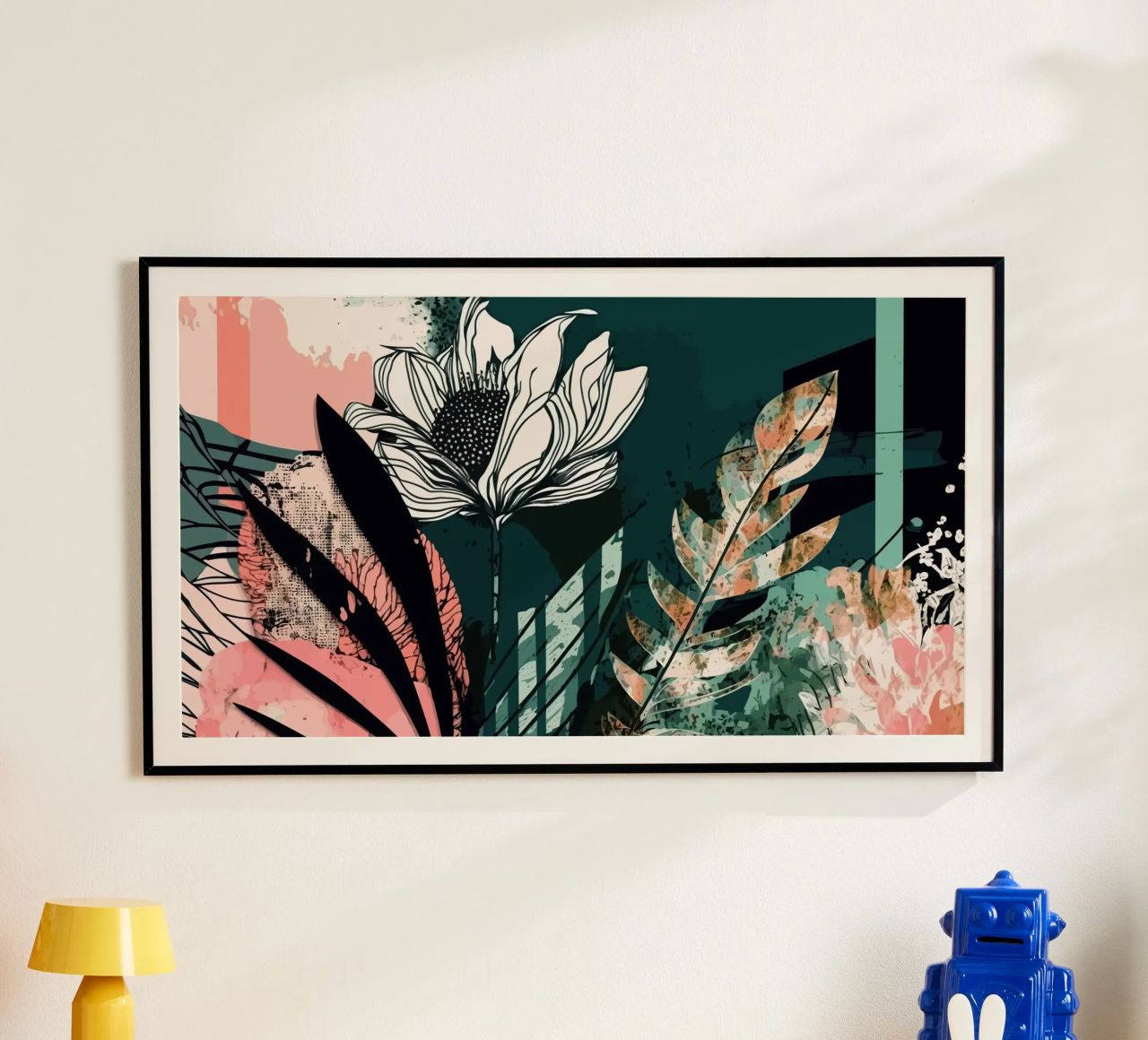 Abstract Foliage poster de Artsy Bessy