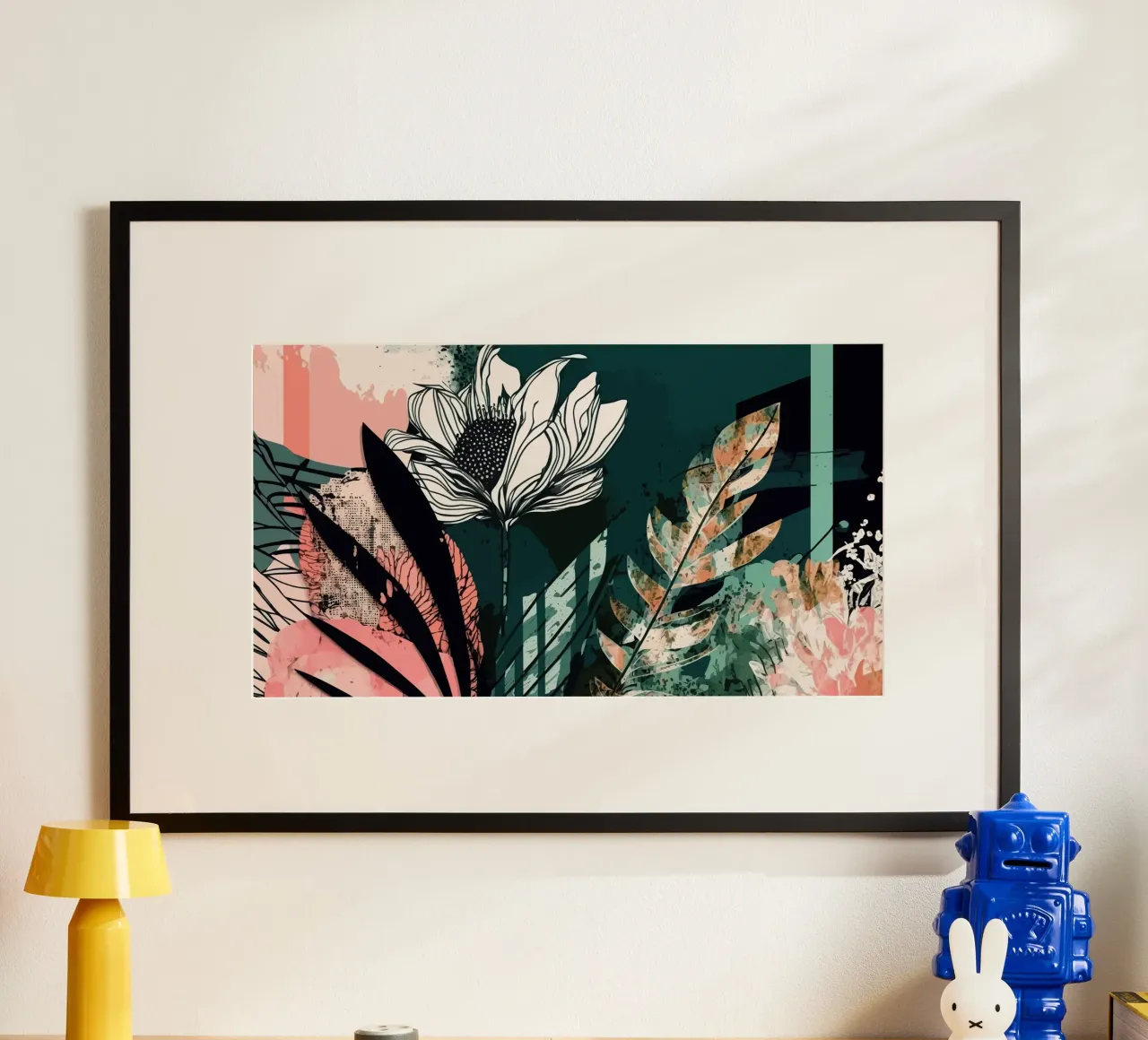 Abstract Foliage poster da Artsy Bessy