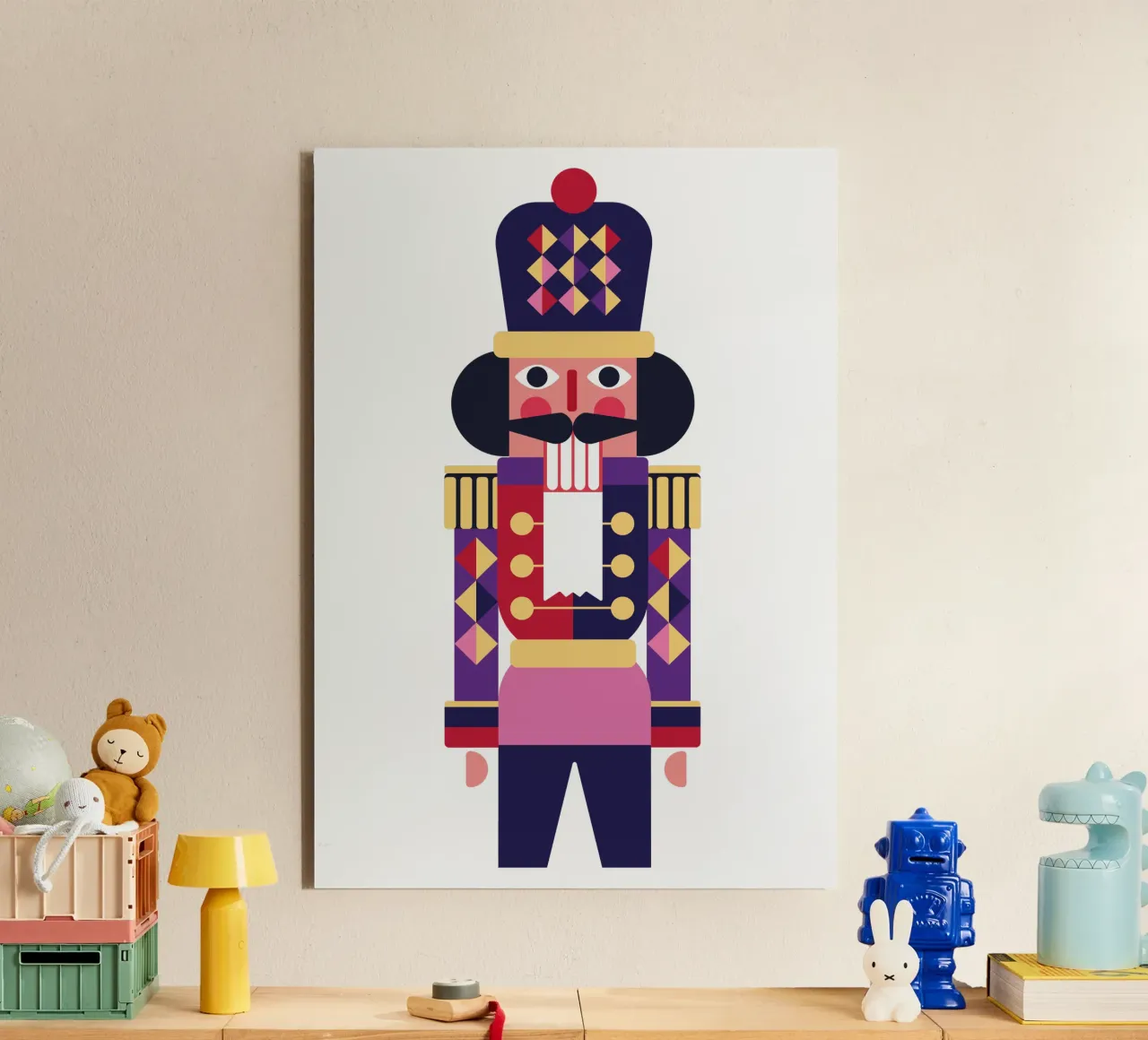 Nussknacker 01 alu-dibond by DARIA IVANOVNA