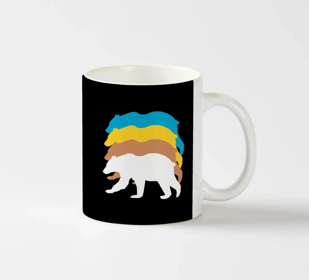 Moving bears tazza in ceramica da happieeagle