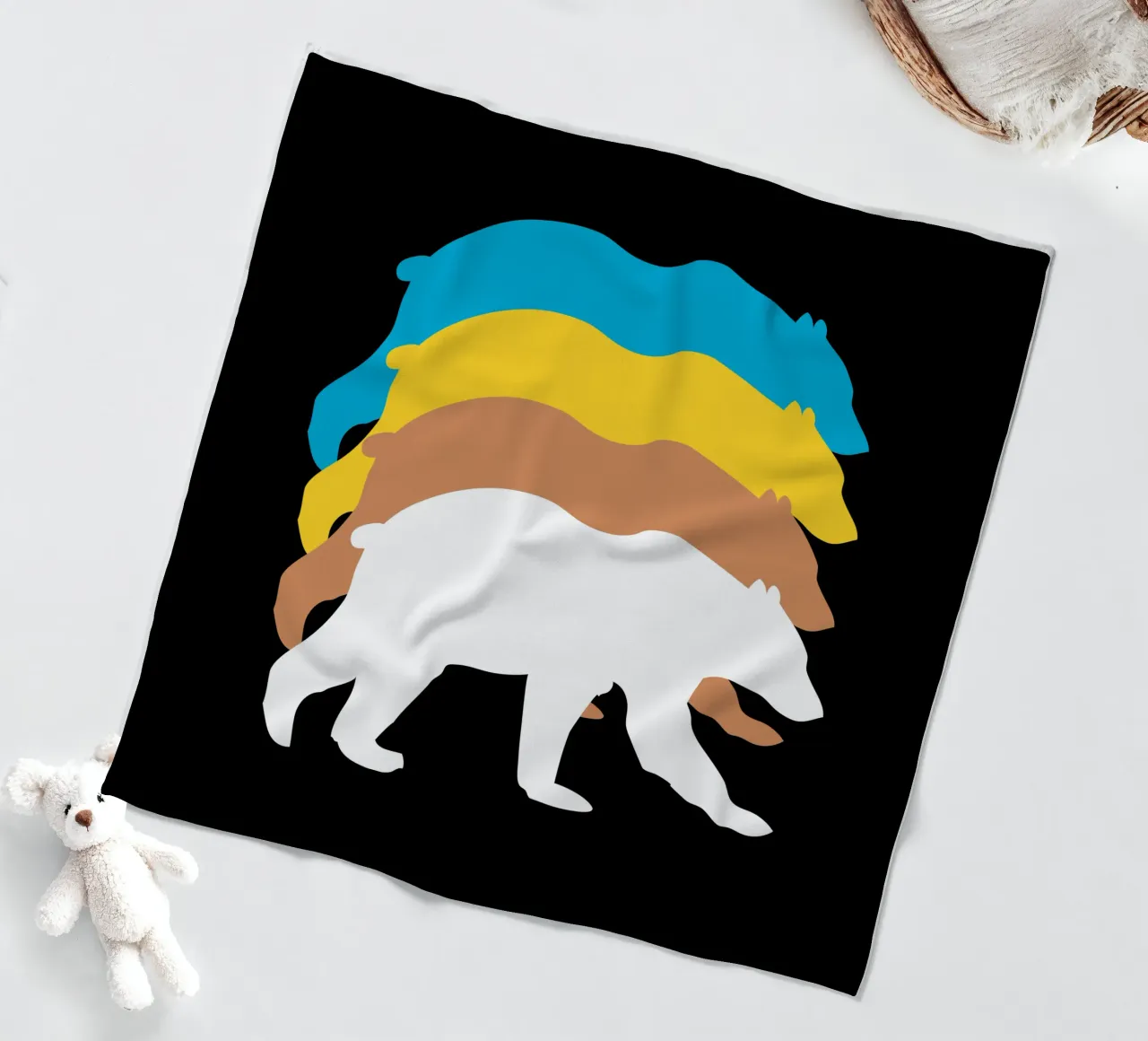 Moving bears coperta in pile da happieeagle