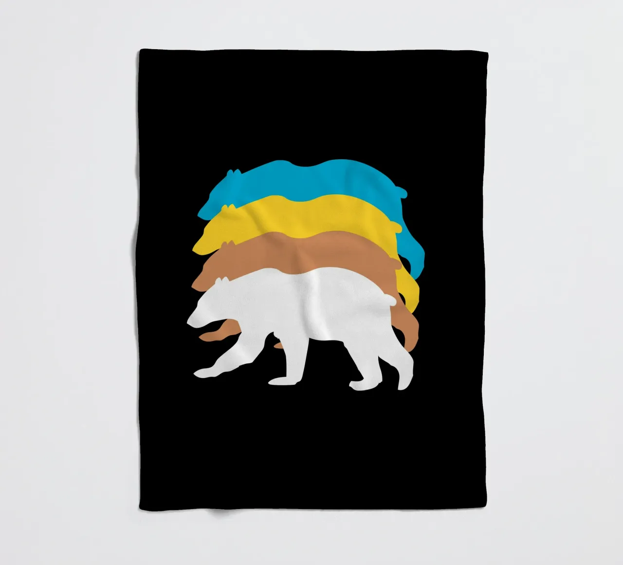 Moving bears coperta in pile da happieeagle