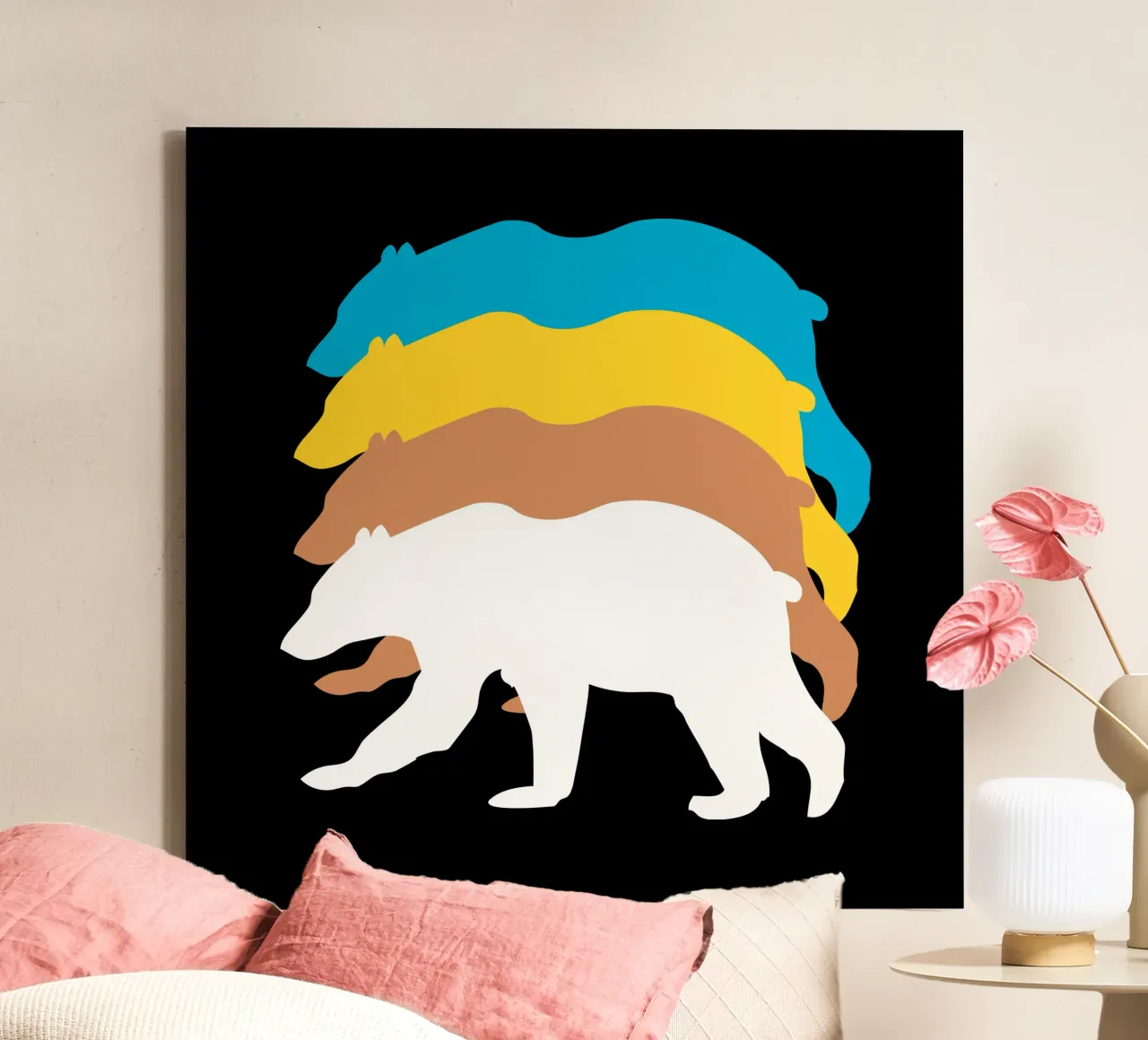Moving bears canvas by happieeagle