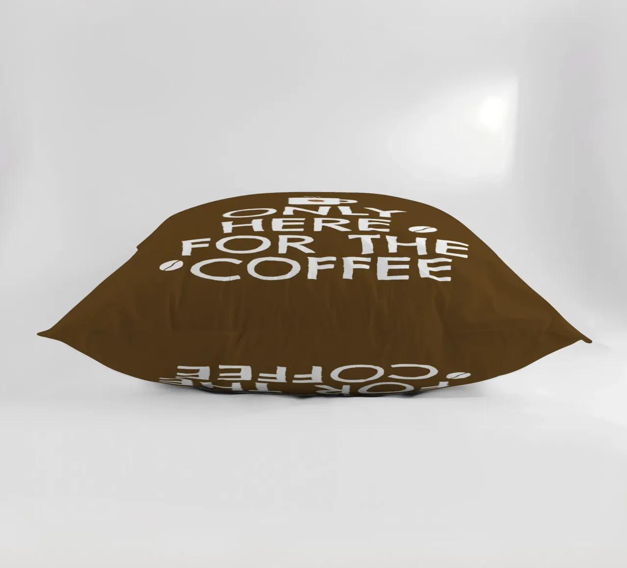 only here for the coffee cuscino da happieeagle