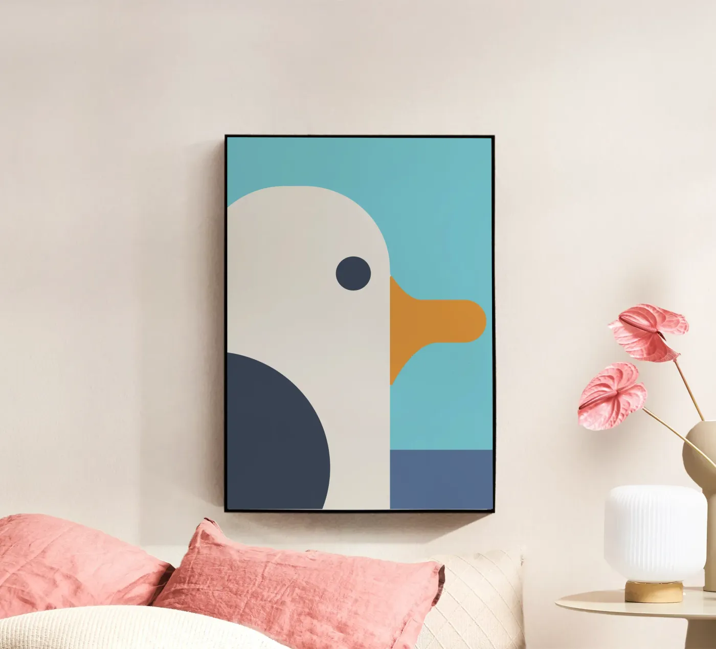 Seemöwe Acryl-Glas von DARIA IVANOVNA