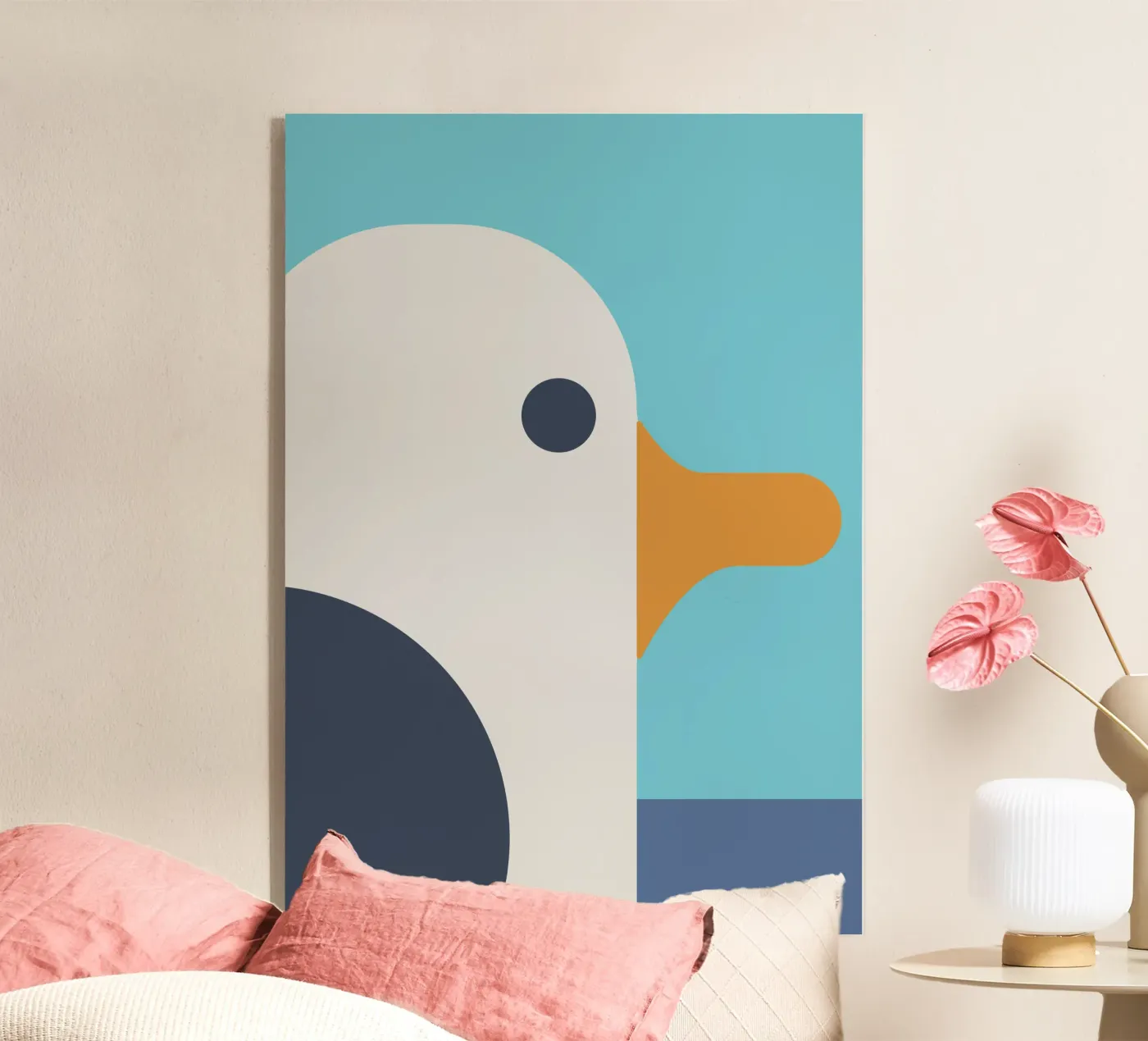 Seemöwe Acryl-Glas von DARIA IVANOVNA