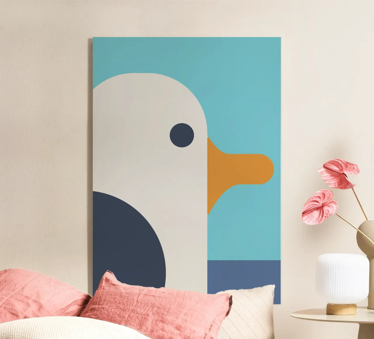 Seemöwe acryl van DARIA IVANOVNA