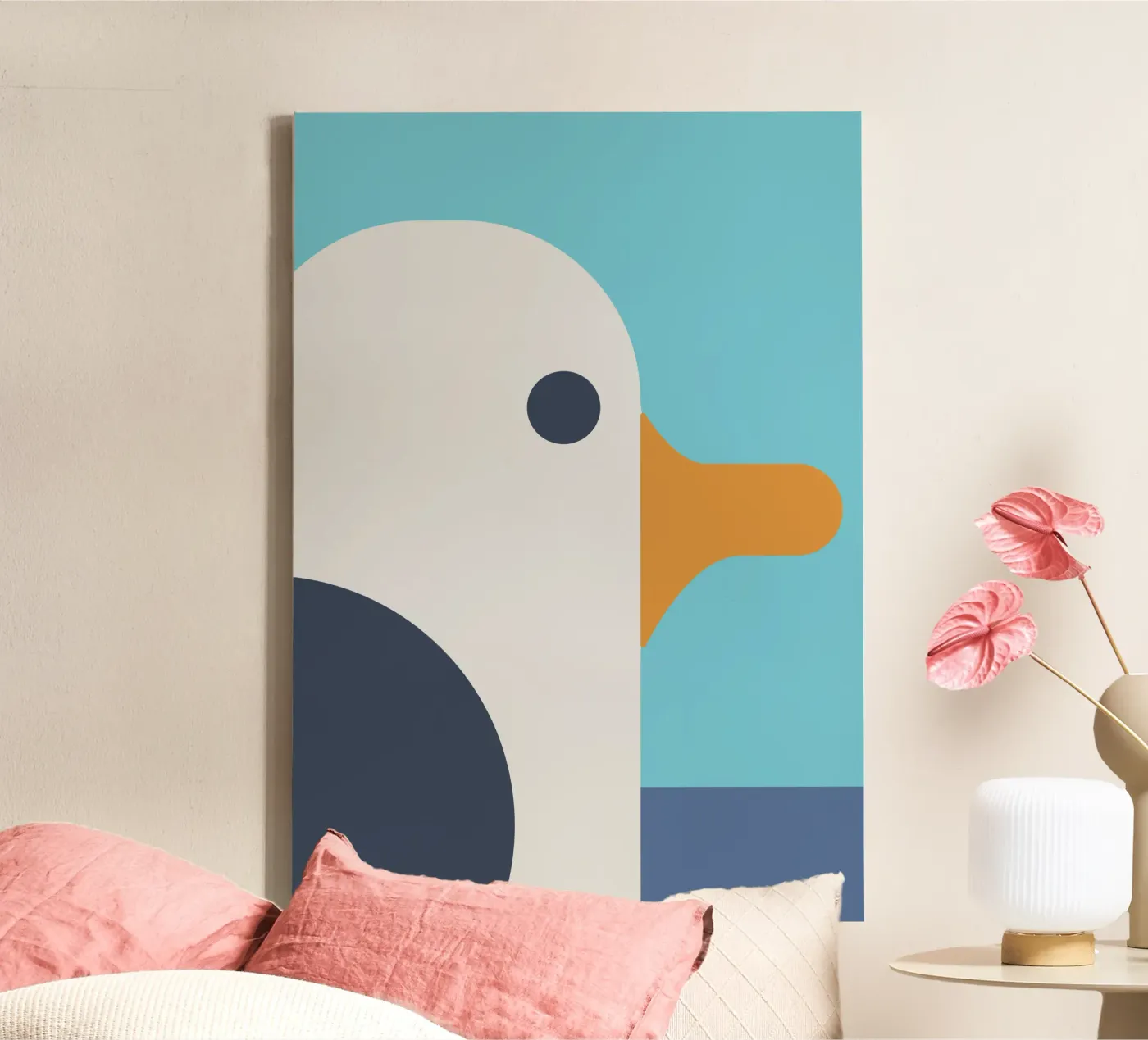 Seemöwe canvas by DARIA IVANOVNA