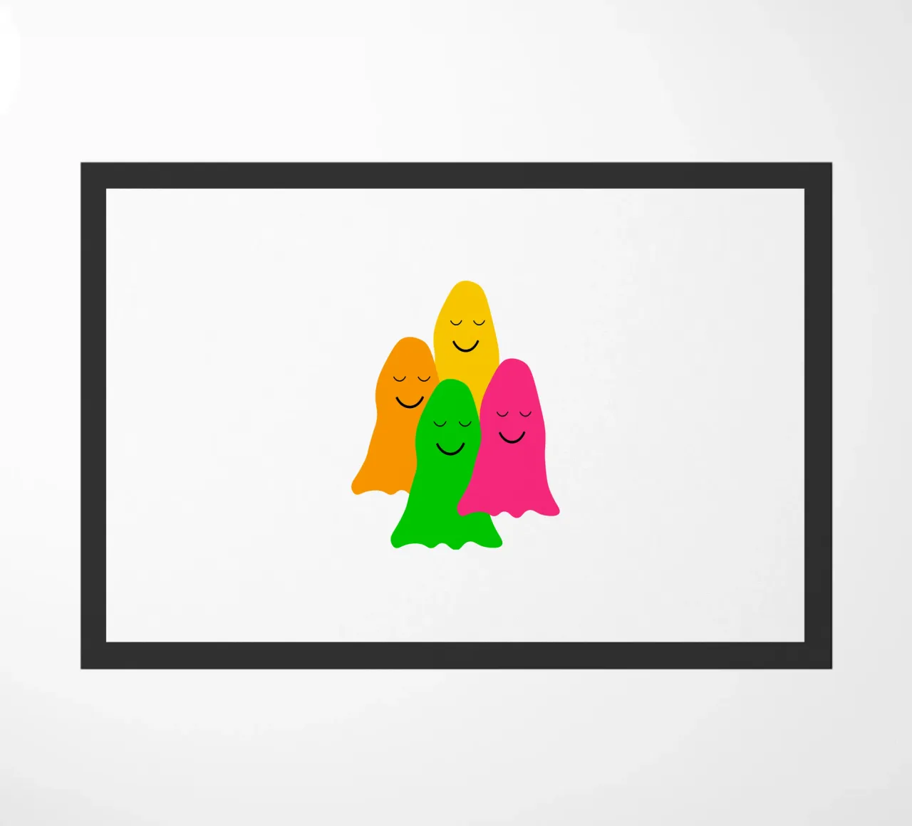 Peaceful colorful ghosts zerbino da happieeagle